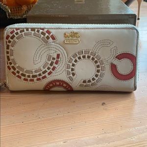 Genuine Coach leather wallet